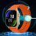 Chytré hodinky Laxasfit H7 s funkcí Bluetooth hovorů, měřičem tepové frekvence, krokoměrem, monitorem spánku, zakřiveným displejem, určené pro venkovní sporty, oranžové Chytré hodinky Laxasfit H7 s funkcí Bluetooth hovorů, měřičem tepové frekvence, krokoměrem, monitorem spánku, zakřiveným displejem, určené pro venkovní sporty, oranžové