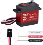   digitální servomotor diymore 8125MG, 25 kg, 270°, kovová převodovka