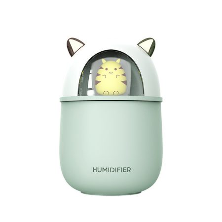 Aromaterapeutický zvlhčovač vzduchu Kitty zelený