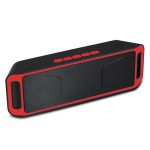 Bluetooth reproduktor Sc208 - červený
